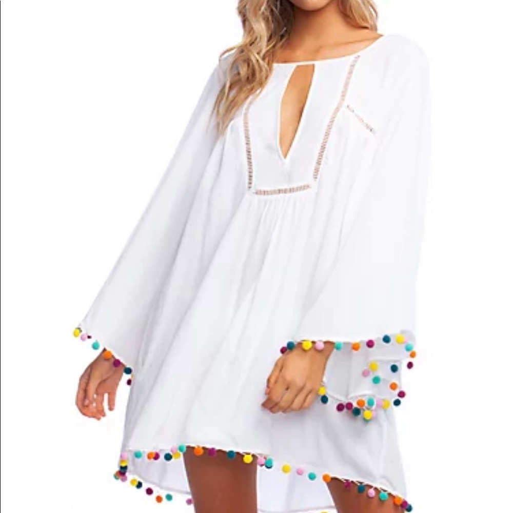 Nanette Lepore Open Back Tunic Cover NWT